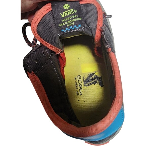 VANS The Lizzie Hi Top Off The Wall Unisex M6.5 W8 Leather Accents - Picture 7 of 7